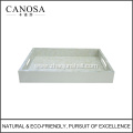 Hot Sale Hotel Bathroom Amenity Trays with River Shell